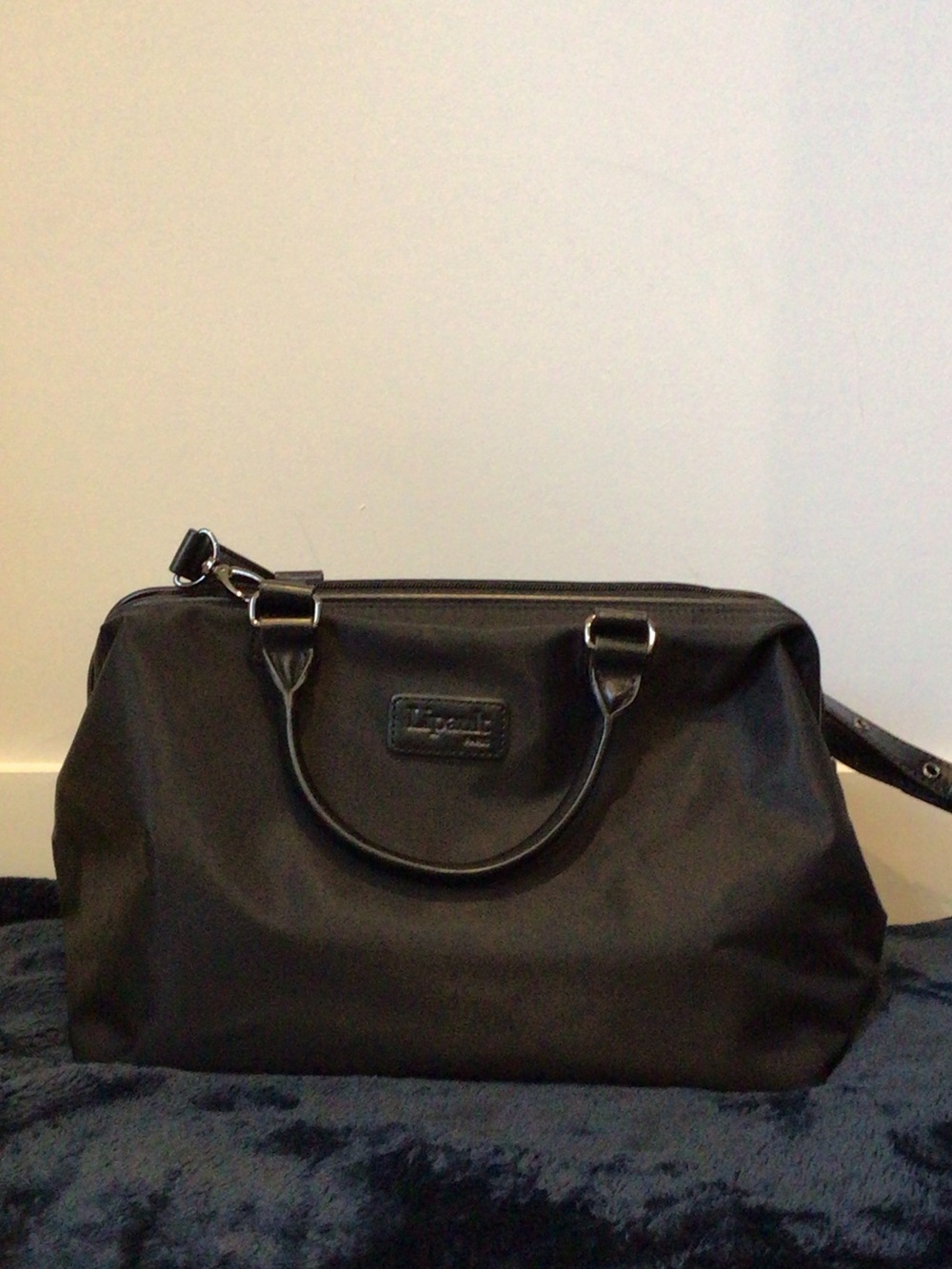 Lipault Black Laptop Bag for Women